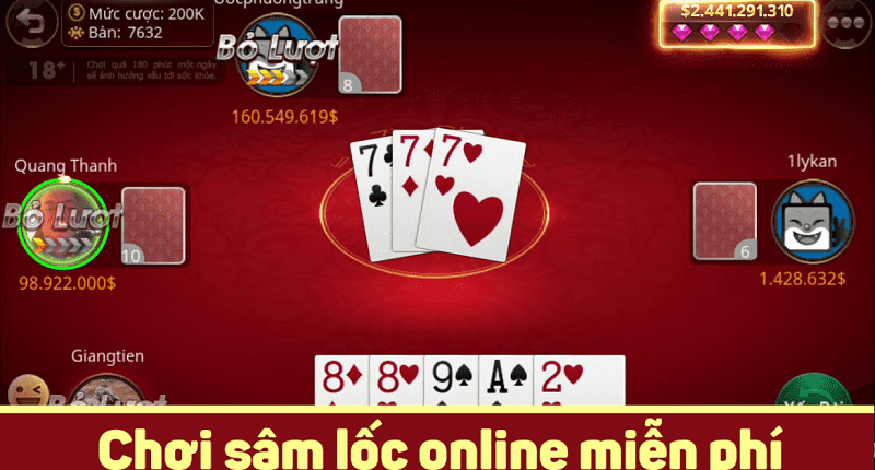 Sâm online trên Hit Club